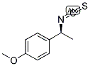 1-(4-甲氧苯基)乙基 硫代异氰酸酯 结构式
