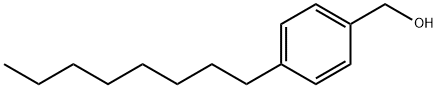 (4-辛基苯基)甲醇 结构式