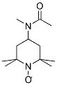 4-(N-METHYL)ACETAMINO-TEMPO 结构式