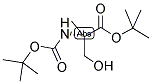 N-Boc-alpha-methyl-L-serine tert-butyl ester 结构式