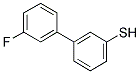 3-(3-FLUOROPHENYL)THIOPHENOL 结构式