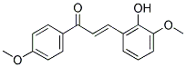 3,4'-DIMETHOXY-2-HYDROXYCHALCONE 结构式