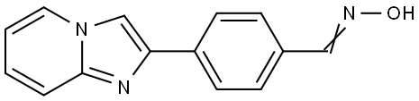 4-Imidazo[1,2-a]pyridin-2-ylbenzaldehyde oxime 结构式