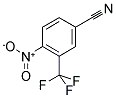 4-NITRO-3-(TRIFLUOROMETHYL)BENZONITRILE 结构式