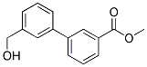 3'-Hydroxymethyl-biphenyl-3-carboxylic acid methyl ester 结构式