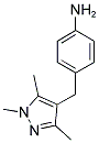 4-(1,3,5-TRIMETHYL-1H-PYRAZOL-4-YLMETHYL)-PHENYLAMINE 结构式
