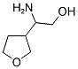 2-AMINO-2-(TETRAHYDRO-FURAN-3-YL)-ETHANOL 结构式