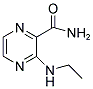 3-(Ethylamino)-2-pyrazinecarboxamide 结构式