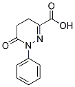 6-OXO-1-PHENYL-1,4,5,6-TETRAHYDROPYRIDAZINE-3-CARBOXYLIC ACID 结构式