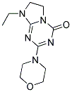 8-ETHYL-2-MORPHOLIN-4-YL-7,8-DIHYDROIMIDAZO[1,2-A][1,3,5]TRIAZIN-4(6H)-ONE 结构式