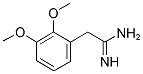 2-(2,3-DIMETHOXY-PHENYL)-ACETAMIDINE 结构式