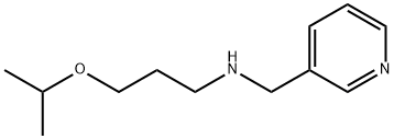 (3-ISOPROPOXY-PROPYL)-PYRIDIN-3-YLMETHYL-AMINE 结构式