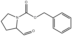 2-甲酰基吡咯烷-1-羧酸苄酯 结构式
