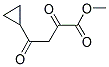 4-环丙基-2,4-二氧代-丁酸甲酯 结构式