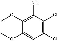 2,3-DICHLORO-5,6-DIMETHOXYPHENYLAMINE 结构式