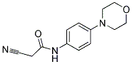 2-CYANO-N-(4-MORPHOLIN-4-YL-PHENYL)-ACETAMIDE 结构式