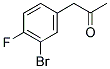 3-BROMO-4-FLUOROPHENYLACETONE 结构式