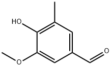 4-HYDROXY-5-METHOXY-3-METHYLBENZALDEHYDE 结构式