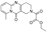 ETHYL (9-METHYL-11-OXO-4,11-DIHYDRO-1H-DIPYRIDO[1,2-A:4',3'-D]PYRIMIDIN-2(3H)-YL)(OXO)ACETATE 结构式