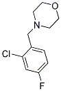 4-(2-CHLORO-4-FLUOROBENZYL)MORPHOLINE 结构式