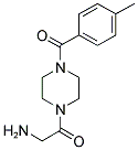 2-AMINO-1-[4-(4-METHYL-BENZOYL)-PIPERAZIN-1-YL]-ETHANONE 结构式