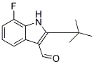 2-(叔丁基)-7-氟-1H-吲哚-3-甲醛 结构式