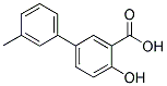 4-HYDROXY-3'-METHYL-BIPHENYL-3-CARBOXYLIC ACID 结构式