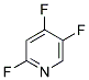2,4,5-TRIFLUORO-PYRIDINE 结构式
