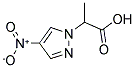 2-(4-NITRO-PYRAZOL-1-YL)-PROPIONIC ACID 结构式