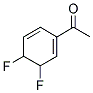 3,4-DIFLUOROCYCLOHEXA-1,5-DIENYLETHANONE 结构式