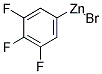 3,4,5-TRIFLUOROPHENYLZINC BROMIDE 结构式