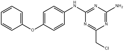 6-(Chloromethyl)-N-(4-phenoxyphenyl)-1,3,5-triazine-2,4-diamine