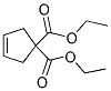 CYCLOPENT-3-ENE-1,1-DICARBOXYLIC ACID DIETHYL ESTER 结构式