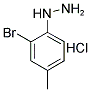 (2-BROMO-4-METHYLPHENYL)HYDRAZINE HYDROCHLORIDE 结构式