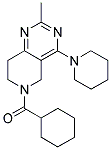 CYCLOHEXYL-(2-METHYL-4-PIPERIDIN-1-YL-7,8-DIHYDRO-5H-PYRIDO[4,3-D]PYRIMIDIN-6-YL)-METHANONE 结构式