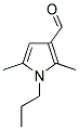 2,5-DIMETHYL-1-PROPYL-1H-PYRROLE-3-CARBALDEHYDE 结构式