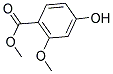 4-HYDROXY-2-METHOXY-BENZOIC ACID METHYL ESTER 结构式