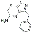 3-BENZYL-7H-[1,2,4]TRIAZOLO[3,4-B][1,3,4]THIADIAZIN-6-AMINE 结构式