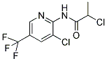 2-CHLORO-N-[3-CHLORO-5-(TRIFLUOROMETHYL)PYRIDIN-2-YL]PROPANAMIDE 结构式