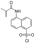 5-(2-METHYL-ACRYLOYLAMINO)-NAPHTHALENE-1-SULFONYL CHLORIDE 结构式