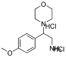 2-(4-METHOXYPHENYL)-2-MORPHOLIN-4-YLETHYLAMINE DIHYDROCHLORIDE 结构式