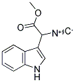 2-ISOCYANO-(INDOL-3-YL)-ACETIC ACID METHYL ESTER 结构式