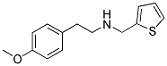 2-(4-METHOXYPHENYL)-N-(THIEN-2-YLMETHYL)ETHANAMINE 结构式