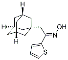 (1E)-2-(1-ADAMANTYL)-1-THIEN-2-YLETHANONE OXIME 结构式