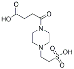 4-OXO-4-[4-(2-SULFO-ETHYL)-PIPERAZIN-1-YL]-BUTYRIC ACID 结构式