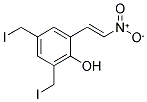 2-HYDROXY-3,5-DIIODOMETHYLNITROSTYRENE 结构式