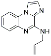 N-Allylimidazo[1,2-a]quinoxalin-4-amine 结构式