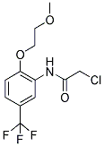 2-CHLORO-N-[2-(2-METHOXY-ETHOXY)-5-TRIFLUOROMETHYL-PHENYL]-ACETAMIDE 结构式