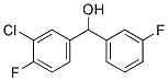 3-CHLORO-3',4-DIFLUOROBENZHYDROL 结构式