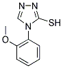 4-(2-METHOXY-PHENYL)-4H-[1,2,4]TRIAZOLE-3-THIOL 结构式